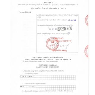 Xịt khử mùi Ori Spay, khử mùi cơ thể, khử mùi dưới cánh tay