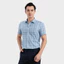 Áo sơ mi nam Aristino Slimfit, Họa tiết Đan Lát lịch lãm, sang trọng ALS00103