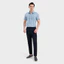 Áo sơ mi nam Aristino Slimfit, Họa tiết Đan Lát lịch lãm, sang trọng ALS00103