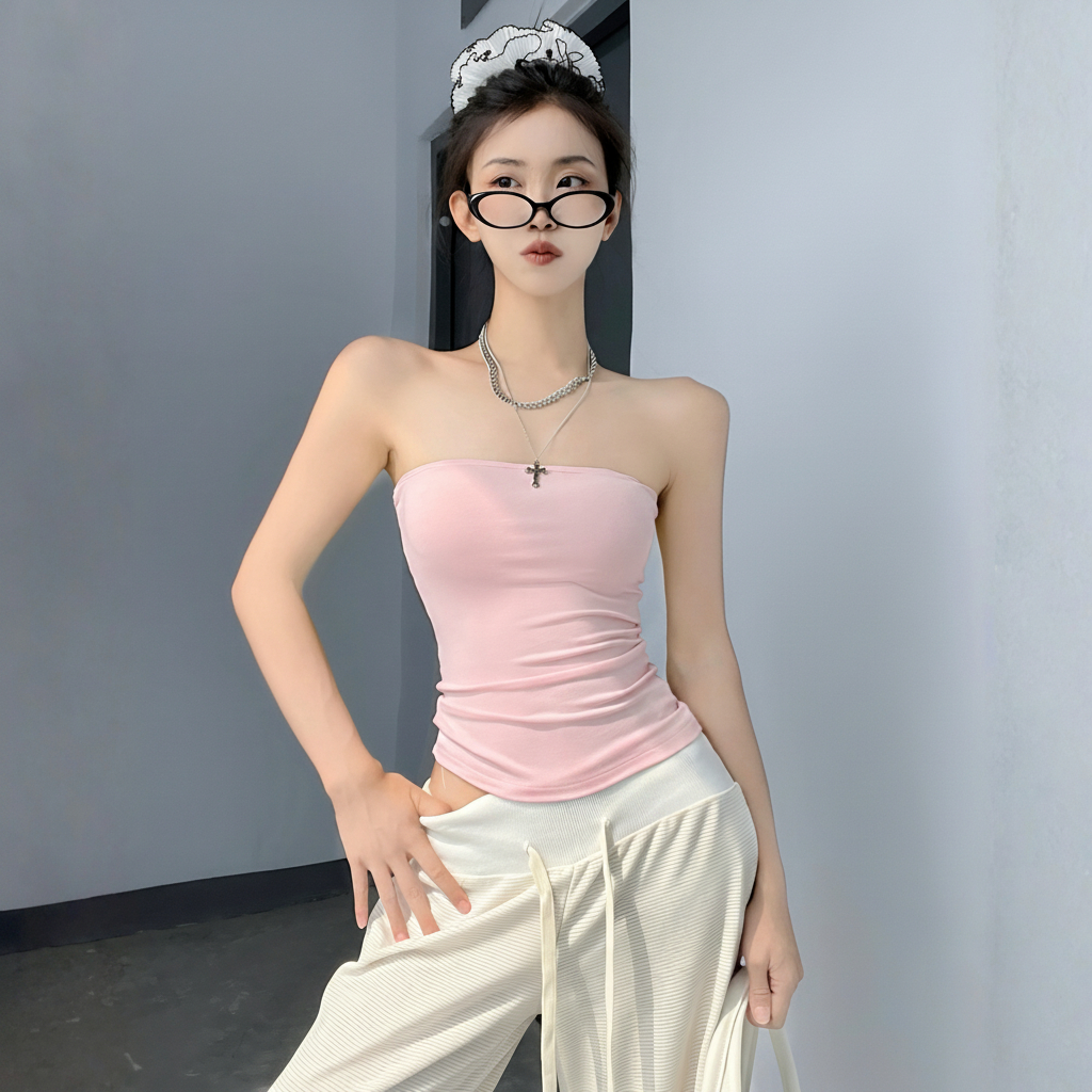 [Mở Bán] Áo Ống Dáng Dài Thun Borip Lụa DD11 Áo Quây Ôm Body, Mềm Mịn, Co Giãn Basic Trendy Minh Khuê Boutique