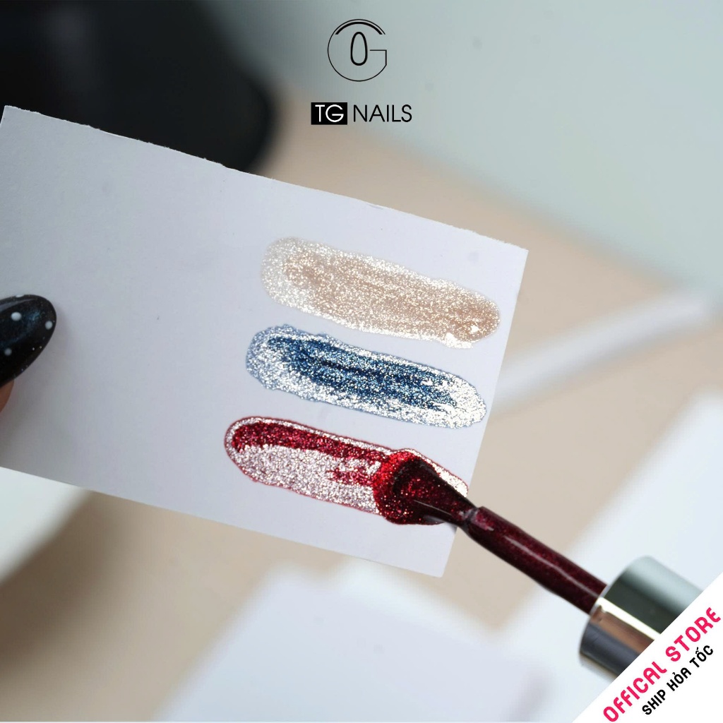 Sơn gel mắt mèo kim cương TG chọn lẻ siêu sáng