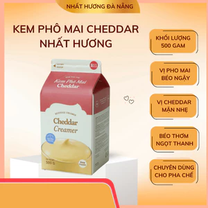 Kem Phô Mai Cheddar Nhất Hương (500g)