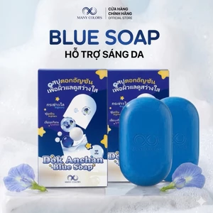 Xà bông tắm hỗ trắng sáng da, sạch nhờn bã Blue Soap Dok Anchan