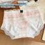 Quần Lót Nữ, Quần Chip Nữ cotton viền phối ren cap vừa form ôm dáng đáy kháng khuẩn ZANABRA L6011