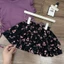 Váy sinh nhật bé gái, Áo kiểu cho bé gái cotton mix chân váy hoa nhí xoè có lót 10-35kg Sunny Kids