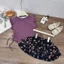Váy sinh nhật bé gái, Áo kiểu cho bé gái cotton mix chân váy hoa nhí xoè có lót 10-35kg Sunny Kids
