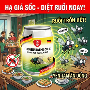 Công nghệ mới của Đức-Nhập khẩu từ Nhật Bản Xua đuổi hiệu quả muỗi, ruồi, bướm đêm