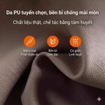 Ghế giám đốc bọc da PU cao cấp Pehouse V58 đệm 15cm ngồi êm ái có ngả lưng và gác chân thư giãn — ảnh 5