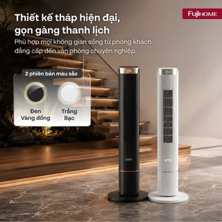 Quạt tháp thông minh lọc không khí Fujihome SmartWind TF-21HL-DC - Inverter, Lọc không khí