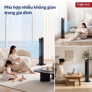 Fujihome TF-21L-DC Quạt Tháp Inverter Thông Minh – Gió Êm, Lọc Không Khí, Điều Khiển Cảm Ứng