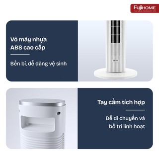 Fujihome TF-21L-DC Quạt Tháp Inverter Thông Minh – Gió Êm, Lọc Không Khí, Điều Khiển Cảm Ứng