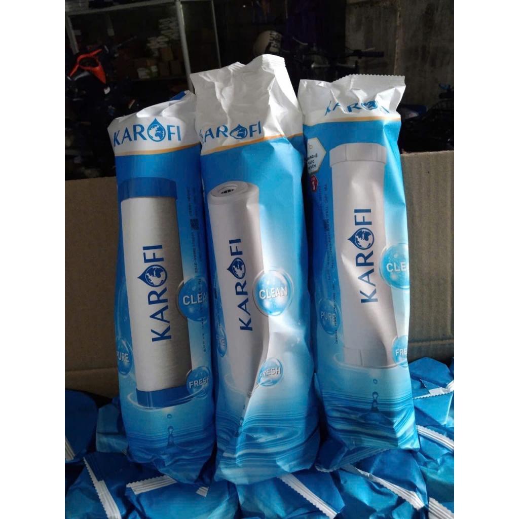Bộ 3 lõi lọc Karofi chính hãng. Hàng chất lượng loại I.