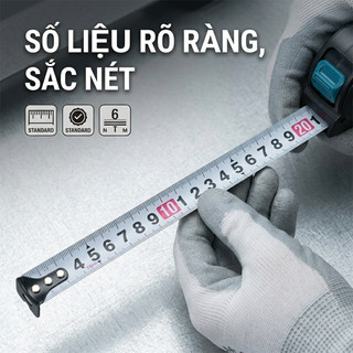 Thước Cuộn Lỗ Ban 2 Mặt JCTOP Black Kong S009 5M/7M 25MM, Lá Thước Dày Hơn 40%, Khóa Hãm Chắc Chắn