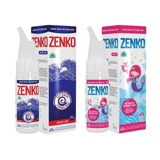 Dung dịch xịt vệ sinh mũi Zenko (Dược phẩm Nhất Nhất) - Bảo vệ mũi, ngừa khô mũi, nghẹt, sổ mũi, đau xoang