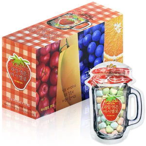 Combo 10 Gói Marshmallow Trái Cây 70g 🍓 Kẹo Dẻo Nhân Nước Ép – Ngọt Dịu, Mềm Mịn, Ăn Vặt Cực Ngon gói 70g