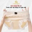 Quần Lót Nữ Cotton Họa Tiết Cổ Điển Phối Ren, Quần Chip Đáy May Kháng Khuẩn Thoáng Khí AMYBRA L6011