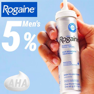 Bọt mọc tóc Rogaine 5% 60ml*3/Minoxidil phục hồi tóc thưa hói đầu cho nam