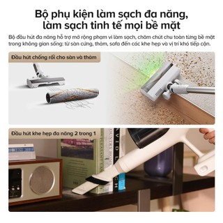[ROBOROCK] Roborock H60 máy hút bụi cầm tay không dây cao cấp - Bộ lọc 5 lớp - Bh 2 năm
