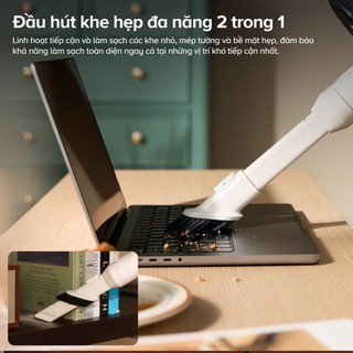 [ROBOROCK] Roborock H60 máy hút bụi cầm tay không dây cao cấp - Bộ lọc 5 lớp - Bh 2 năm