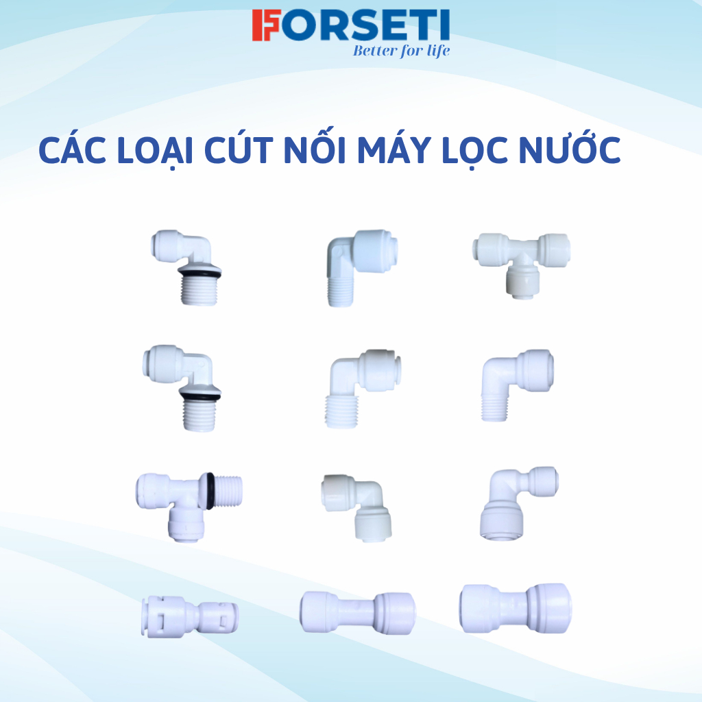 Cút nối nhanh cho máy lọc nước Karofi, Korihome, Kangaroo,...