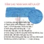 Bảng Nhựa Và Tấm Lau Kiểu Dán 40cm Homeinno