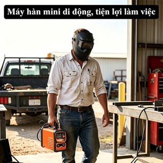 Máy hàn que mini 230A IGBT - Nhỏ gọn, mạnh mẽ, mở hộp dùng ngay, bảo hành 1 năm