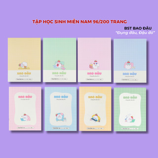 [TẶNG NHÃN VỞ] Combo 5/10 Tập Học Sinh Miền Nam Kẻ 4 Ô Ly BST 2026 CLASSMATE Size A5 Nhỏ 96/ 200 Trang Giấy 60- 100gsm