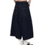 Quần short jean ống rộng lửng nam phong cách American Streetwear có khăn vuông ô tháo rời mùa hè cá tính