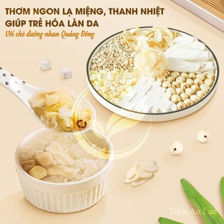 Thất Bạch Ẩm, Chè dưỡng nhan Quảng Đông, nguyên liệu dưỡng nhan, da trắng sáng tự nhiên, ngừa nám