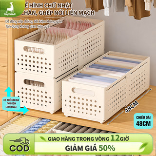 Hộp Lưu Trữ Quần Áo Có Thể Thu Gọn Dung Tích Lớn, Kệ Đựng Đồ Đa Năng Cho Tủ Quần Áo, Bàn Làm Việc