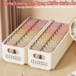Hộp Lưu Trữ Quần Áo Có Thể Thu Gọn Dung Tích Lớn, Kệ Đựng Đồ Đa Năng Cho Tủ Quần Áo, Bàn Làm Việc