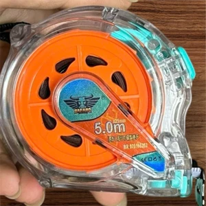 Thước Tự Động Hãm Vỏ Trong Suốt 2 mặt có LoBan hàng cao cấp BAFARO hàng đẹp