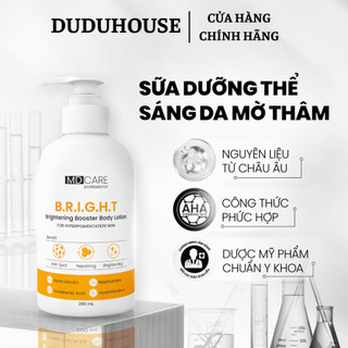 Sữa Dưỡng Thể MD CARE Brightening Booster Body Lotion Sáng Da Mờ Thâm Mụn 200ml Duduhouse