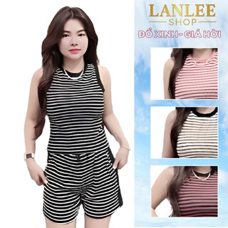 Đồ Bộ Nữ Đồ Mặc Nhà Mùa Hè 𝗟𝗮𝗻𝗹𝗲𝗲 𝗦𝗵𝗼𝗽 Mã 0S