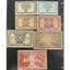 Bộ 7 tờ Đông Dương 5 10 20 50 Cents 1942 khác nhau
