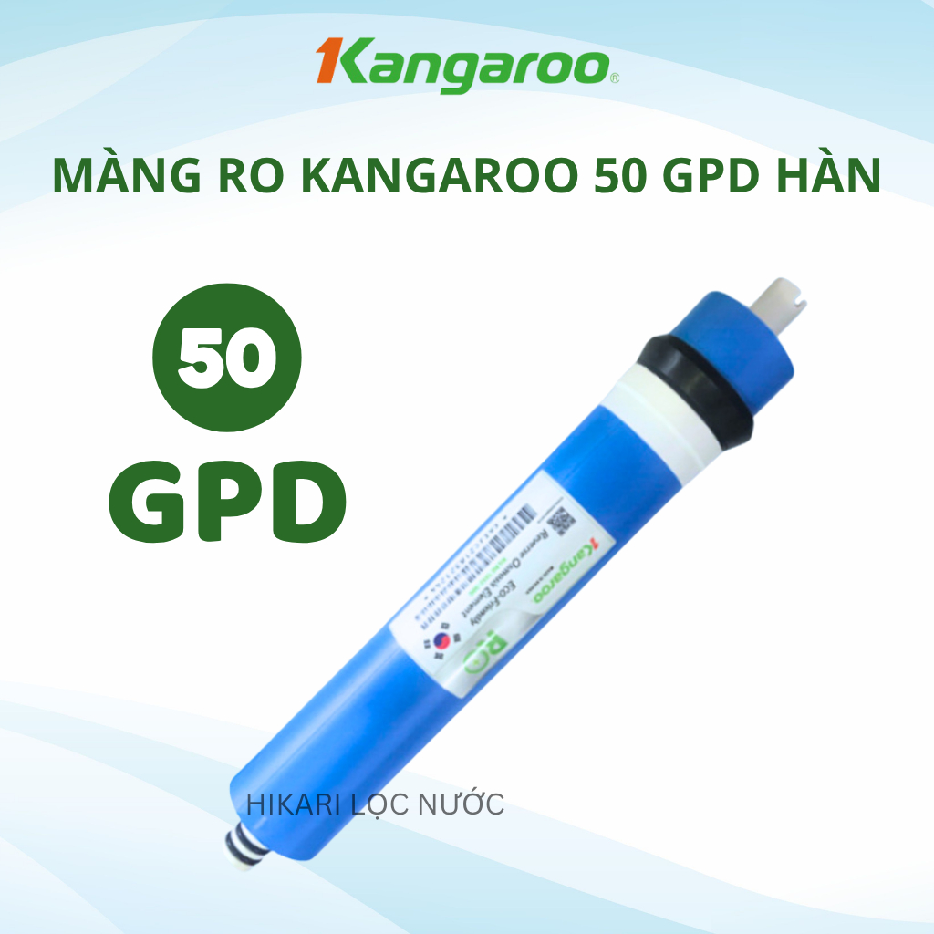 Màng Lọc RO Kangaroo Loại Bỏ 99% Vi Khuẩn Vi Rút Dùng Cho Máy Lọc Nước Sử Dụng Vỏ màng