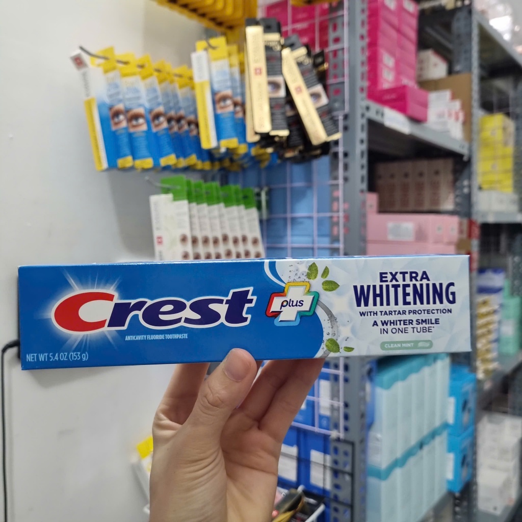 Kem Đánh Trắng Răng Crest 3D White Radiant Mint/ Advanced Whitening / Deep Clean/ Pro Health Advanced Đủ Mùi Hương