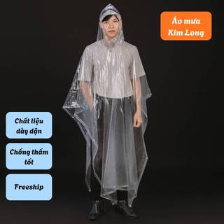 Áo Mưa Cánh Dơi Phù Hợp Cho Cả Nam Và Nữ Trong Suốt