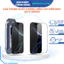 Cường Lực 2.5D Nillkin KHÔNG VIỀN Trong Suốt Amazing CP+ Pro Có Khung Chính Hãng cho iP 17/16 Series