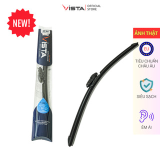 Gạt Mưa Vista Thân Mềm Cao Cấp - Ecoflat - Tiêu Chuẩn Cho Xe Ô Tô Mitsubishi Xpander - Lưỡi Silicon - Tiêu Chuẩn Châu Âu