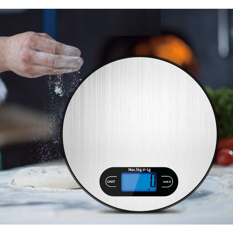 Cân tiểu li điện tử nhà bếp 3kg/0.1g - 5kg/1gr cảm ứng LCD 4 chế độ cao cấp, độ chính xác cao