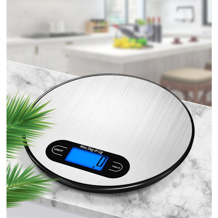 Cân tiểu li điện tử nhà bếp 3kg/0.1g - 5kg/1gr cảm ứng LCD 4 chế độ cao cấp, độ chính xác cao