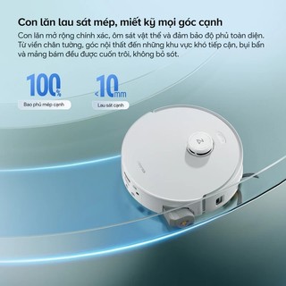 [ROBOROCK] Roborock Qrevo Curv 2 Flow robot hút bụi lau sàn - Lực hút 20000 Pa - Bảo Hành 2 năm