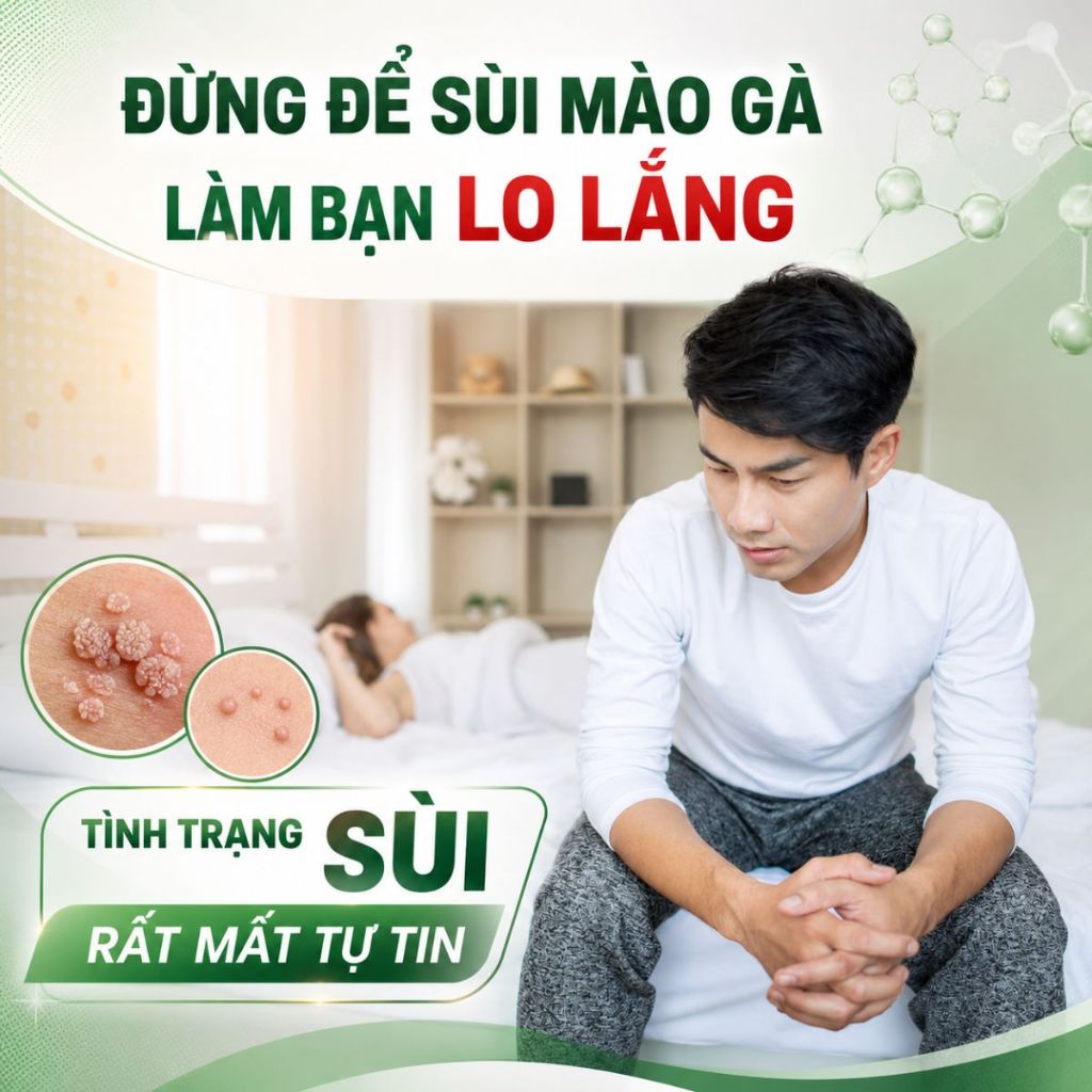Combo Xử Lý Mụn Sùi Mào Gà Tại Nhà An Toàn, Kín Đáo [An Mộc Nhiên + THYMOKARON]