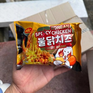 Mì trộn ABC vị gà cay phô mai Hàn Quốc thơm ngon 80g - Hàng nhập khẩu chính hãng - Mì Việt Casumo