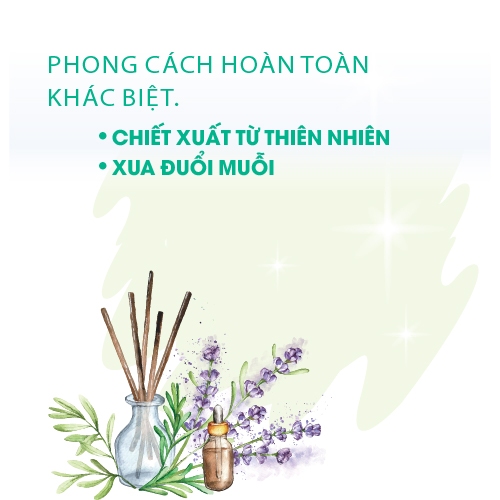 Combo 2 sáp Thơm Đuổi Muỗi Oasis 6 Mùi - Khử Mùi Dịu Nhẹ, Làm Thơm Không Gian, Nhiều Hương Thơm (180g)