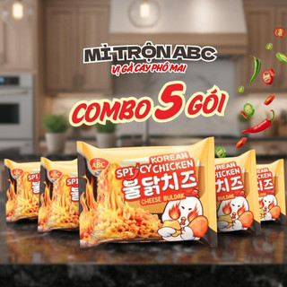 [Combo 20 Gói] mì trộn ABC vị gà cay phô mai 80gram | Mì Việt Casumo - Hàng Indonesia chính hãng