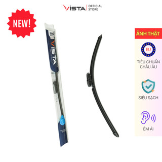 Gạt Mưa Vista Thân Mềm Cao Cấp - Ecoflat - Tiêu Chuẩn Cho Xe Ô Tô Mazda CX-5 (CX5) - Lưỡi Silicon - Tiêu Chuẩn Châu Âu