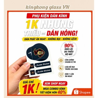 Bộ dán kính cường lực 1K – Căn chỉnh chuẩn, không bụi, không lệch – Phụ kiện bắt buộc”