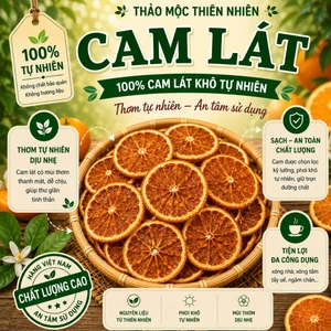 Cam lát sấy khô An Nhiên, lát cam khô, dùng decor, xông nhà, xông mặt, xông cơ thể, hoàn toàn tự nhiên